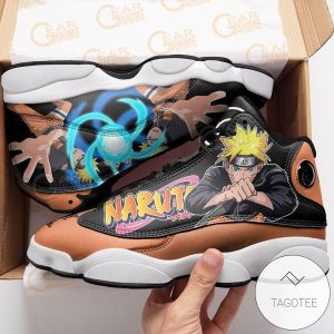 Rasengan Sneakers Custom Anime Air Jordan 13 Shoes Naruto Shippuden Air Jordan 13 Shoes