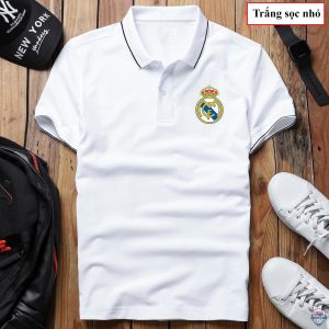 Real Madrid Football Club White Polo Shirt Real Madrid Polo Shirts