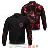 Red Ed Nezuko Bomber Jacket Demon Slayer Kimetsu no Yaiba Bomber Jacket