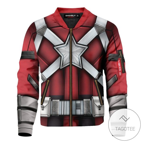 Red Guardian Bomber Jacket 2 Guardian Bomber Jacket