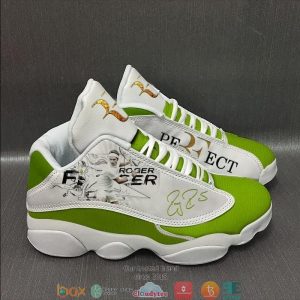 Roger Federer Tennis Player Air Jordan 13 Sneaker Shoes Roger Federer Air Jordan 13 Shoes