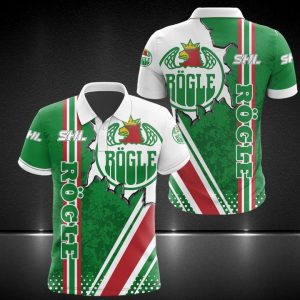 Rogle Bk Hockey Team 3D Polo Shirt Hockey Team Polo Shirts