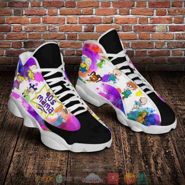 Rugrats 90S Mama Color Splash Air Jordan 13 Sneaker Shoes