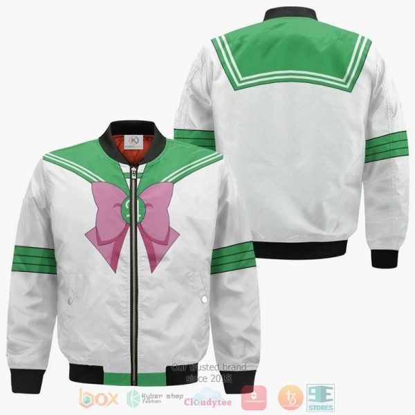 Sailor Jupiter Uniform Sailor Moon Amine Bomber Jacket Sailor Moon Bomber Jacket