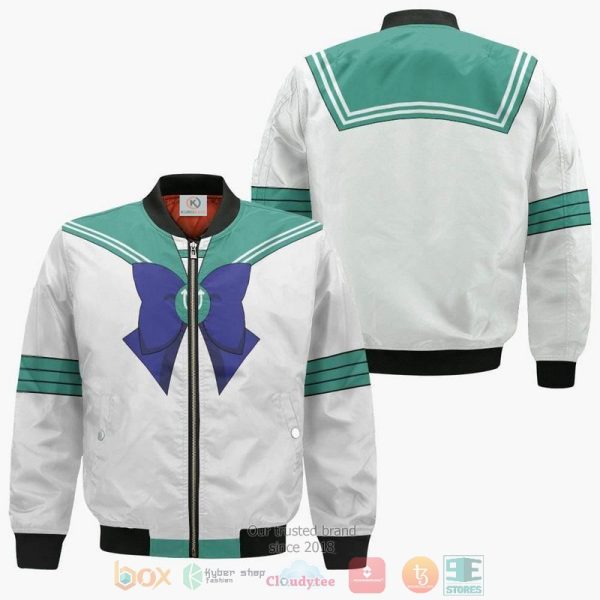 Sailor Neptune Uniform Sailor Moon Amine Bomber Jacket Sailor Moon Bomber Jacket