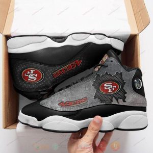 San Francisco 49Ers Black Air Jordan 13 Shoes San Francisco 49Ers Air Jordan 13 Shoes