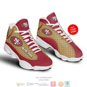 San Francisco 49Ers Nfl 3 Football Air Jordan 13 Sneaker Shoes San Francisco 49Ers Air Jordan 13 Shoes