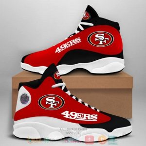 San Francisco 49Ers Nfl Big Logo Football Team Air Jordan 13 Shoes San Francisco 49Ers Air Jordan 13 Shoes