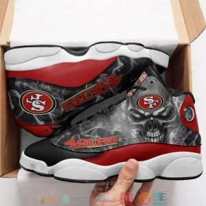 San Francisco 49Ers Nfl Football Team 6 Air Jordan 13 Sneaker Shoes San Francisco 49Ers Air Jordan 13 Shoes
