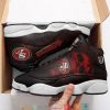 San Francisco 49Ers Nfl Football Team 8 Air Jordan 13 Sneaker Shoes San Francisco 49Ers Air Jordan 13 Shoes