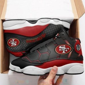 San Francisco 49Ers Nfl Football Team Air Jordan 13 Shoes 3 San Francisco 49Ers Air Jordan 13 Shoes