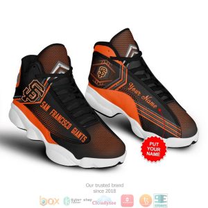 San Francisco Giants Mlb 1 Air Jordan 13 Sneaker Shoes San Francisco Giants Air Jordan 13 Shoes