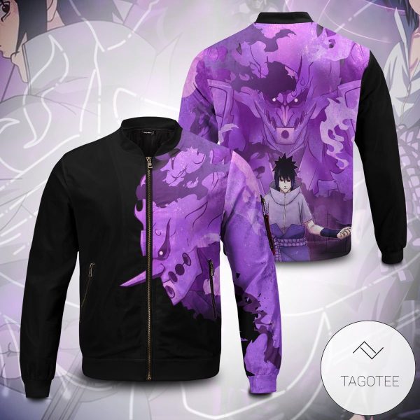 Sasuke Susanoo Bomber Jacket 2 Naruto Shippuden Uchiha Sasuke Bomber Jacket