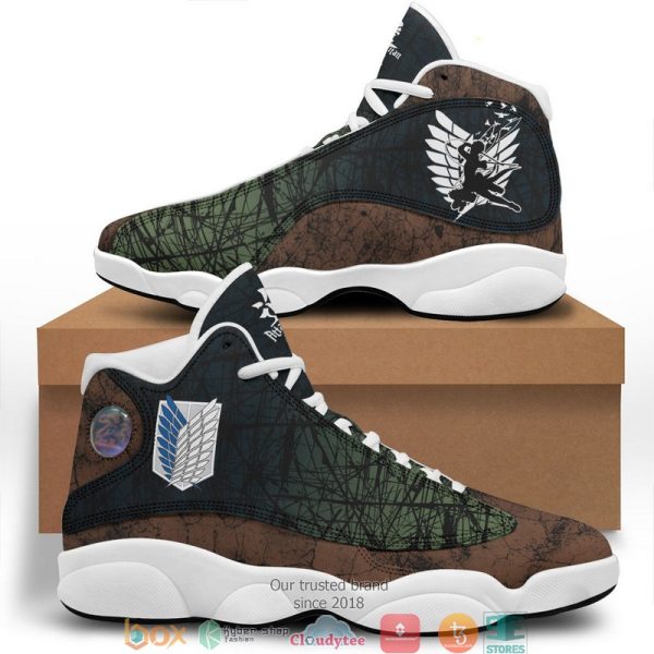 Scouting Legion Air Jordan 13 Sneaker Attack On Titan Air Jordan 13 Shoes