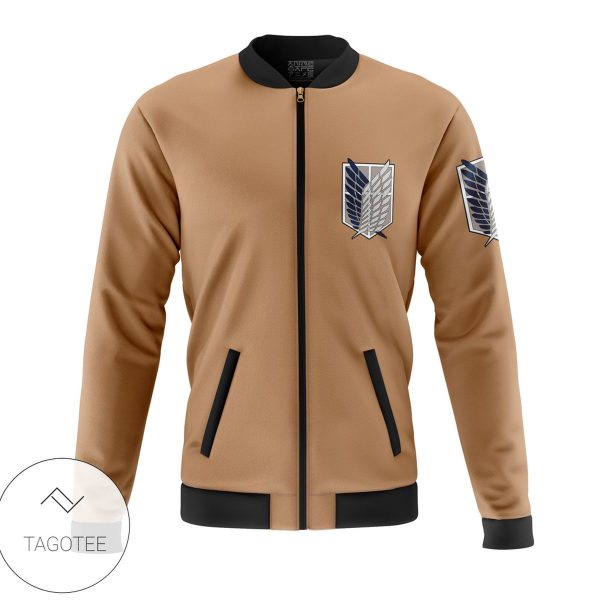 Scouting Regiment Attack On Titan Casual Bomber Jacket Attack On Titan Bomber Jacket