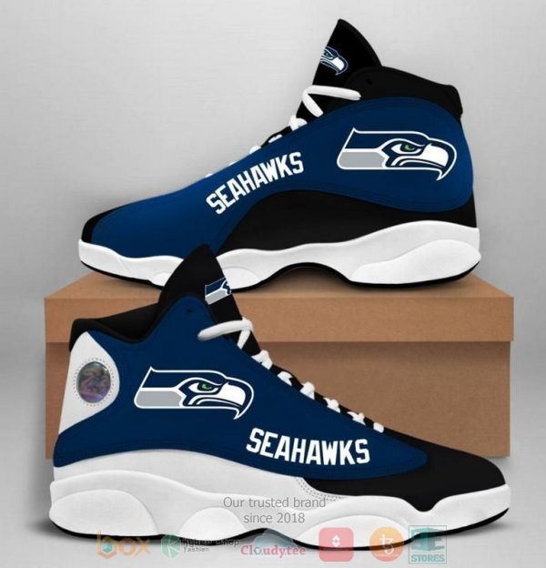 Seattle Seahawks Nfl Football Team Air Jordan 13 Shoes Seattle Seahawks Air Jordan 13 Shoes