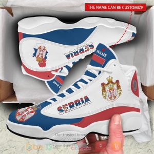 Serbia Personalized White Air Jordan 13 Shoes Personalized Air Jordan 13 Shoes