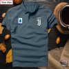 Serie A Juventus Football Club Dark Grey Polo Shirt Juventus Polo Shirts