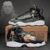 Shikamaru Nara Custom Anime Air Jordan 13 Shoes Naruto Shippuden Air Jordan 13 Shoes