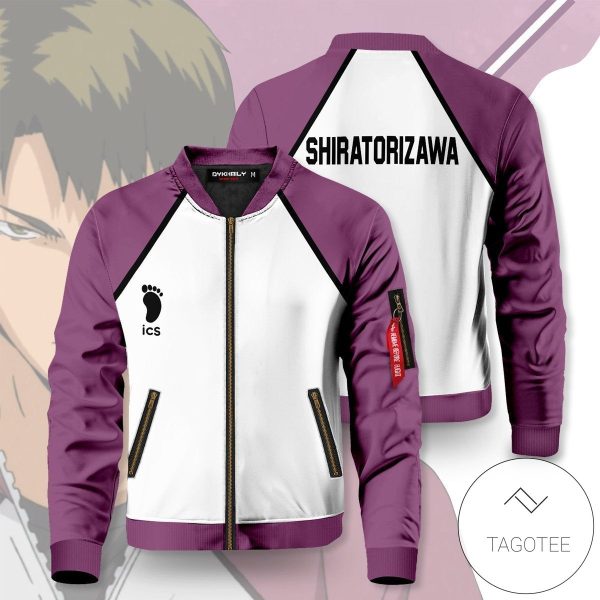 Shiratorizawa Bomber Jacket 2 Haikyuu Bomber Jacket