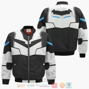 Shiro Cosplay Costume Voltron Legendary Defender Anime Bomber Jacket Voltron Bomber Jacket