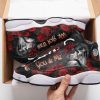 Skull You And Me We Got This All Over Printed Air Jordan 13 Sneakers Skull Air Jordan 13 Shoes