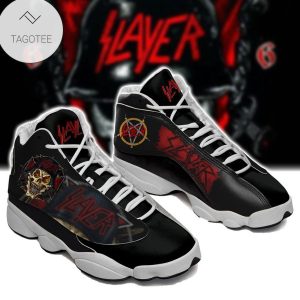 Slayer Band Sneakers Air Jordan 13 Shoes Slayer Rock Band Air Jordan 13 Shoes