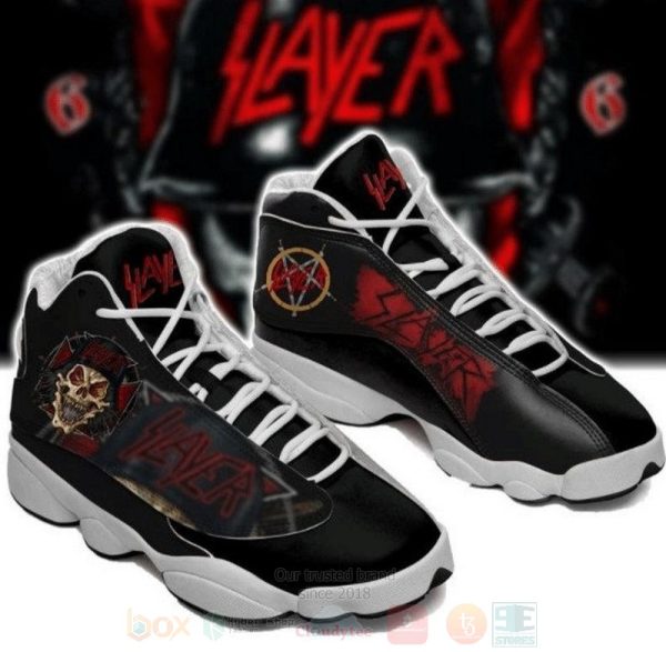 Slayer Rock Music Band Air Jordan 13 Shoes Slayer Rock Band Air Jordan 13 Shoes
