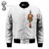 Snake Gucci Monogram All Over Print Bomber Jacket Gucci Bomber Jacket