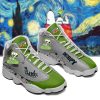 Snoopy Green Air Jordan 13 Sneaker Snoopy Air Jordan 13 Shoes