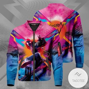 Spidey Miles Signed Bomber Jacket Spidey Miles Bomber Jacket