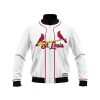 St Louis Cardinals Custom Name And Number Bomber Jacket St Louis Cardinals Bomber Jacket