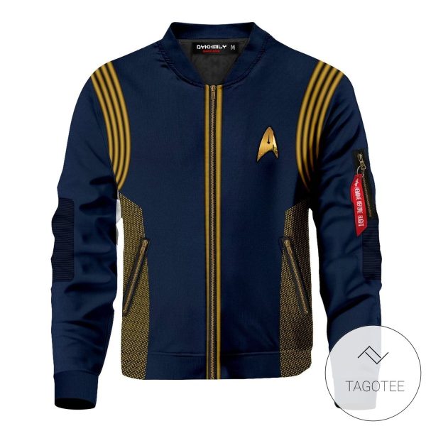 Star Trek Discovery Bomber Jacket Star Trek Bomber Jacket