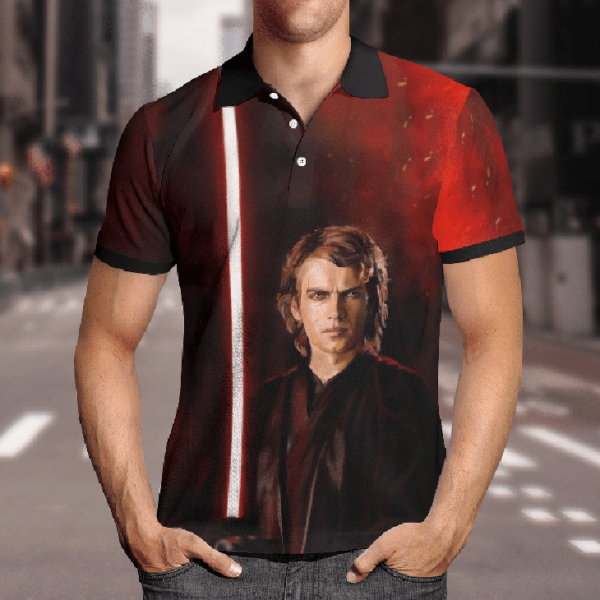 Star Wars Anakin Skywalker Polo Shirt Star Wars Polo Shirts