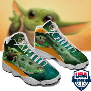 Star Wars Baby Yoda Ver 1 Air Jordan 13 Sneaker Baby Yoda Air Jordan 13 Shoes