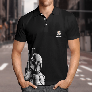 Star Wars Boba Fett Polo Shirt Star Wars Polo Shirts