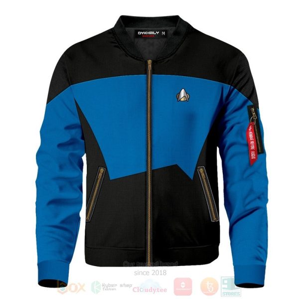 Starfleet Science Division Bomber Jacket Starfleet Command Division Bomber Jacket