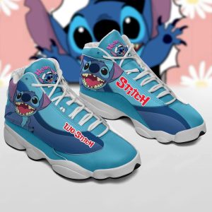 Stitch Disney Air Jordan 13 Sneaker Lilo And Stitch Air Jordan 13 Shoes