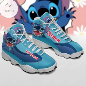 Stitch Disney Sneakers Air Jordan 13 Shoes Lilo And Stitch Air Jordan 13 Shoes