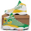 Subway Logo Pattern Air Jordan 13 Sneaker Shoes Subway Air Jordan 13 Shoes