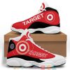 Target Logo Shadow Air Jordan 13 Sneaker Shoes