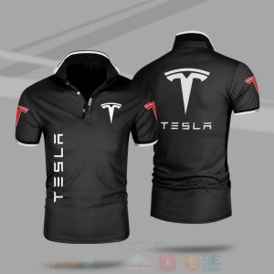 Tesla Premium Polo Shirt Tesla Polo Shirts