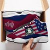 Thank You Nurse American Flag All Over Printed Air Jordan 13 Sneakers American Flag Air Jordan 13 Shoes