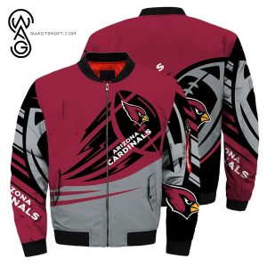 The Arizona Cardinals All Over Printed Bomber Jacket Arizona Cardinals Bomber Jacket