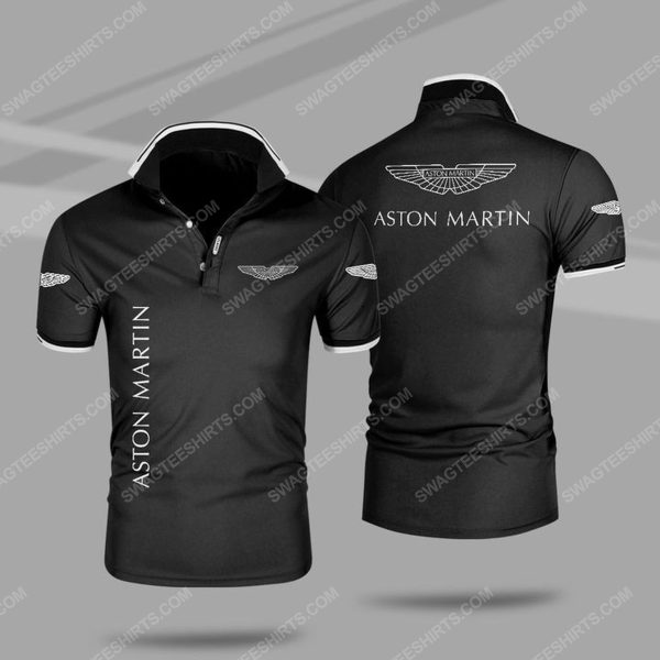 The Aston Martin Sports Car All Over Print Polo Shirt Aston Martin Polo Shirts