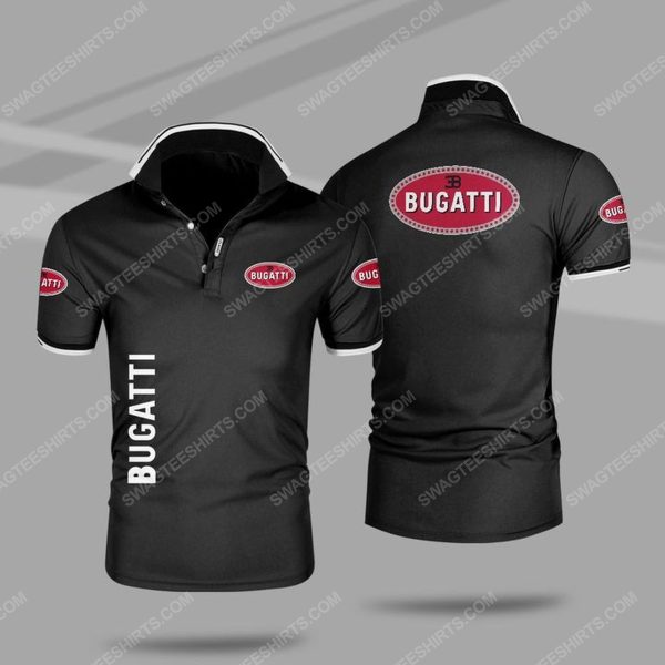 The Bugatti Sports Car All Over Print Polo Shirt Bugatti Polo Shirts