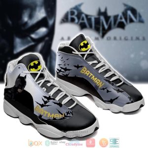 The Dark Knight Dc Superhero Batman Air Jordan 13 Sneaker Shoes Batman Air Jordan 13 Shoes