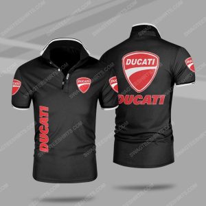 The Ducati Motorcycles All Over Print Polo Shirt Maria Ducati Polo Shirts