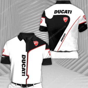 The Ducati Sports Car Racing All Over Print Polo Shirt Ducati Polo Shirts