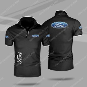 The Ford Motor Symbol All Over Print Polo Shirt Maria Ford Polo Shirts
